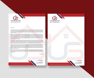 US Construction Zone Inc. Letterhead | Diseño de Membrete por JK18