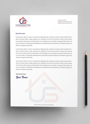 Design En-Tête par Infinitive Technology pour US Construction Zone, Inc.  | Design : #20045904