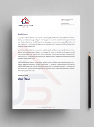 Design En-Tête par Infinitive Technology pour US Construction Zone, Inc.  | Design : #20045905