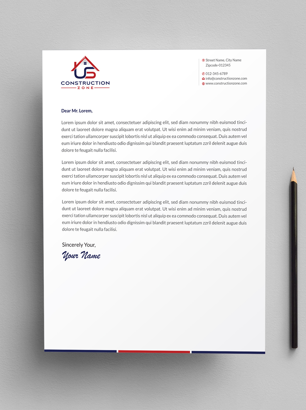 Design En-Tête par Infinitive Technology pour US Construction Zone, Inc.  | Design #20045914