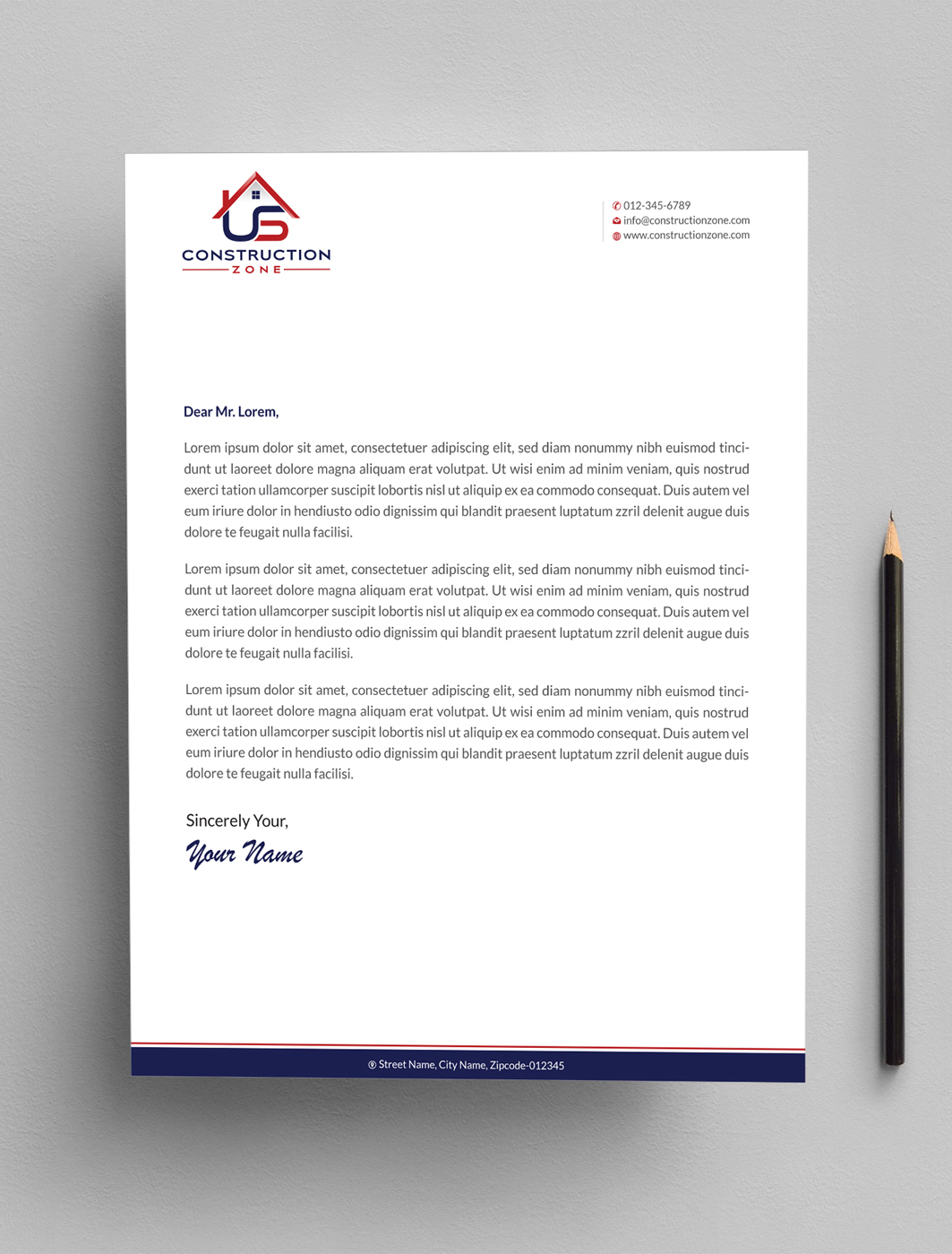 Design En-Tête par Infinitive Technology pour US Construction Zone, Inc.  | Design #20045915