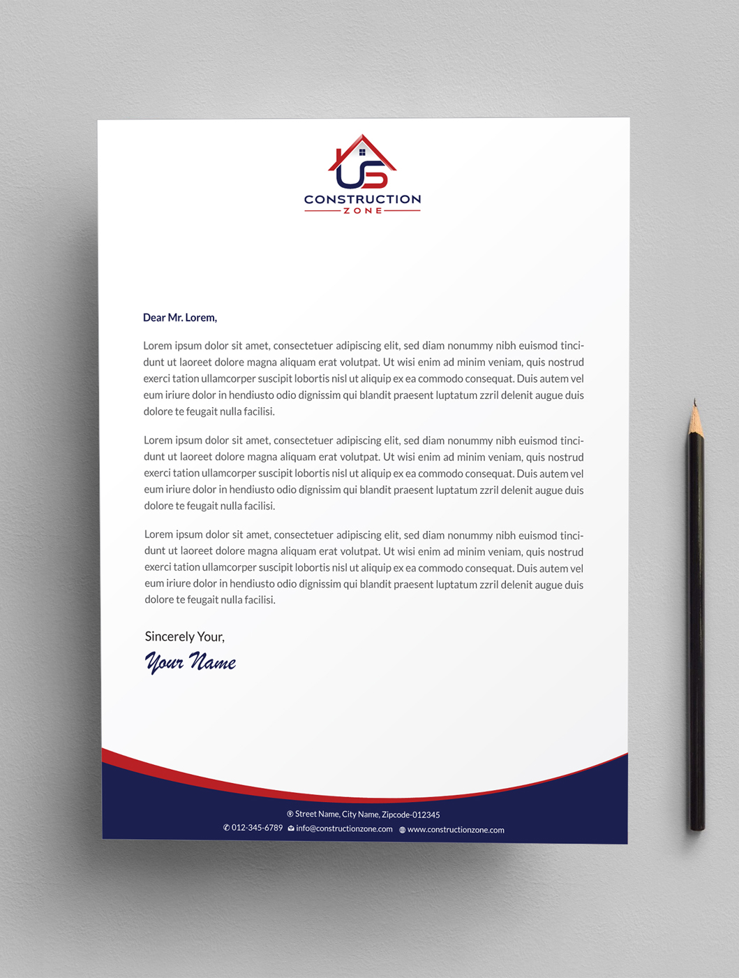 Design En-Tête par Infinitive Technology pour US Construction Zone, Inc.  | Design #20045916