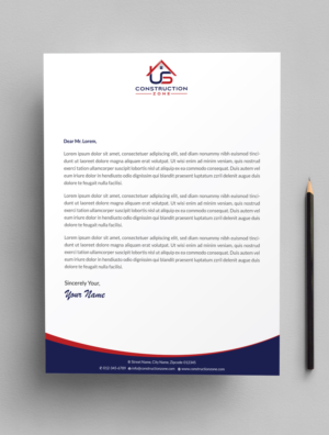 Diseño de Membrete por Infinitive Technology para US Construction Zone, Inc.  | Diseño: #20045916