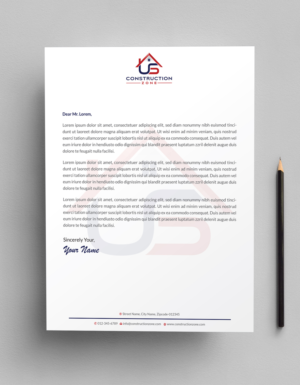 Diseño de Membrete por Infinitive Technology para US Construction Zone, Inc.  | Diseño: #20045929