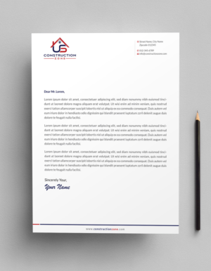 Diseño de Membrete por Infinitive Technology para US Construction Zone, Inc.  | Diseño: #20045935