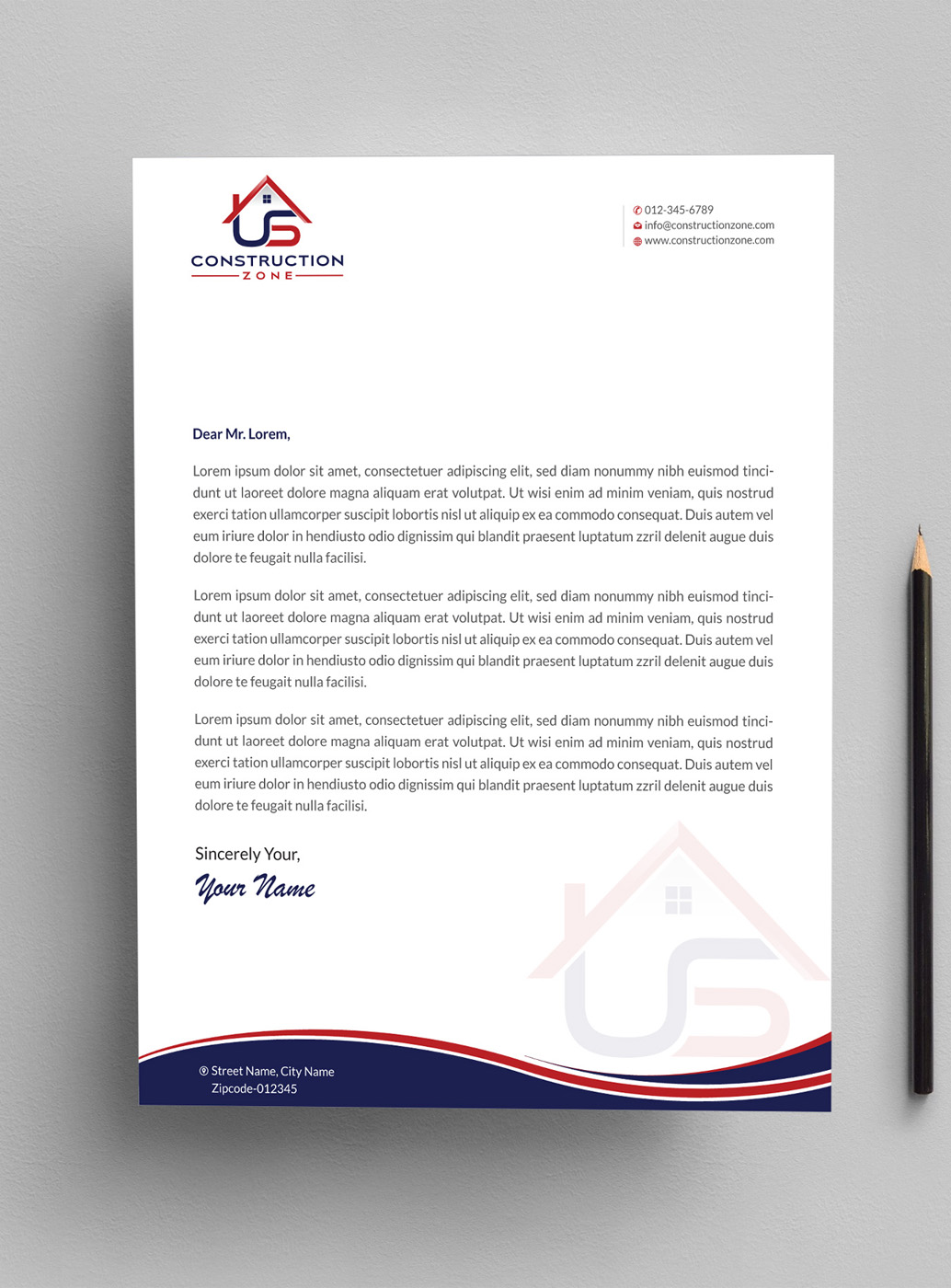 Design En-Tête par Infinitive Technology pour US Construction Zone, Inc.  | Design #20045936