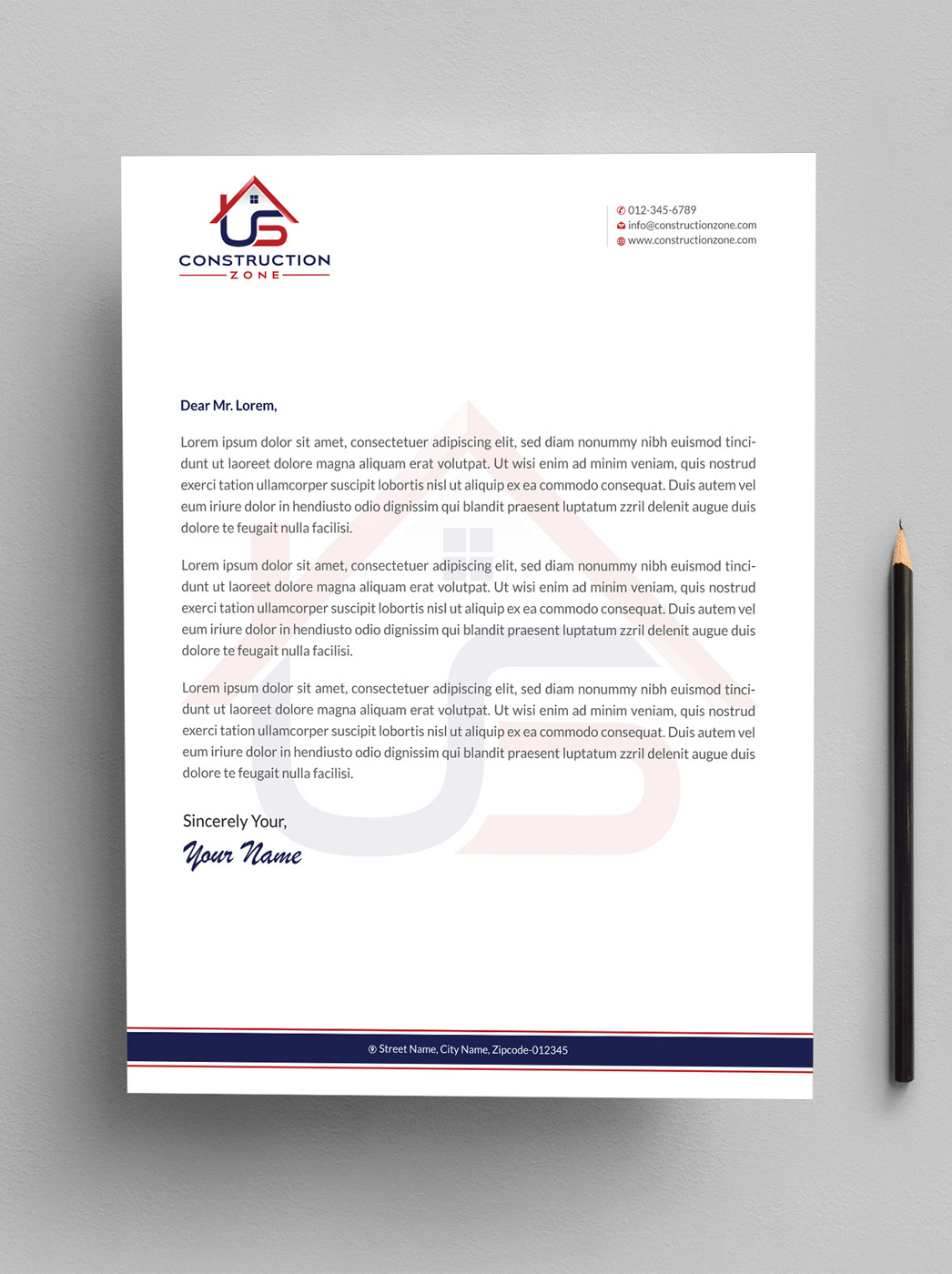 Design En-Tête par Infinitive Technology pour US Construction Zone, Inc.  | Design #20045940