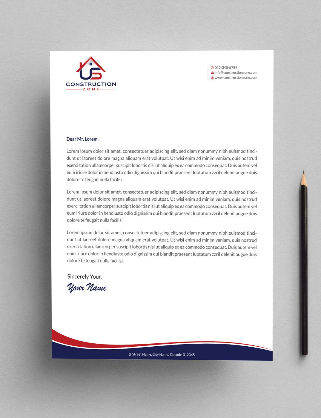 Design En-Tête par Infinitive Technology pour US Construction Zone, Inc.  | Design #20045944