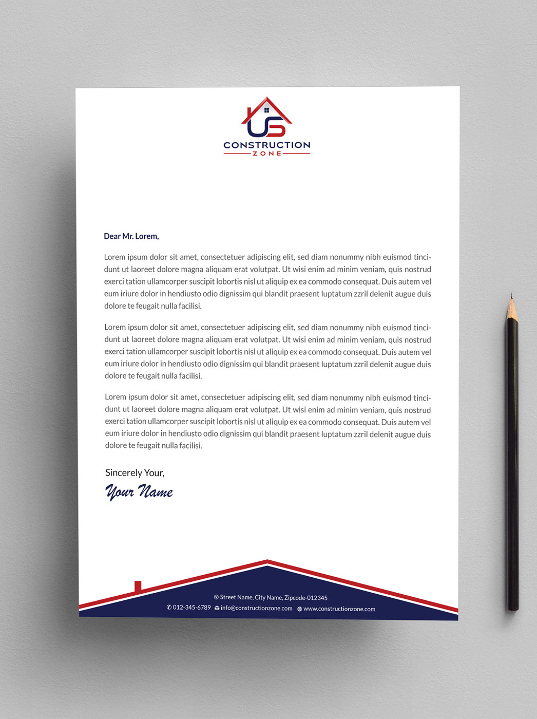 Design En-Tête par Infinitive Technology pour US Construction Zone, Inc.  | Design #20045945