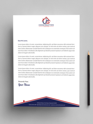 Diseño de Membrete por Infinitive Technology para US Construction Zone, Inc.  | Diseño: #20045945