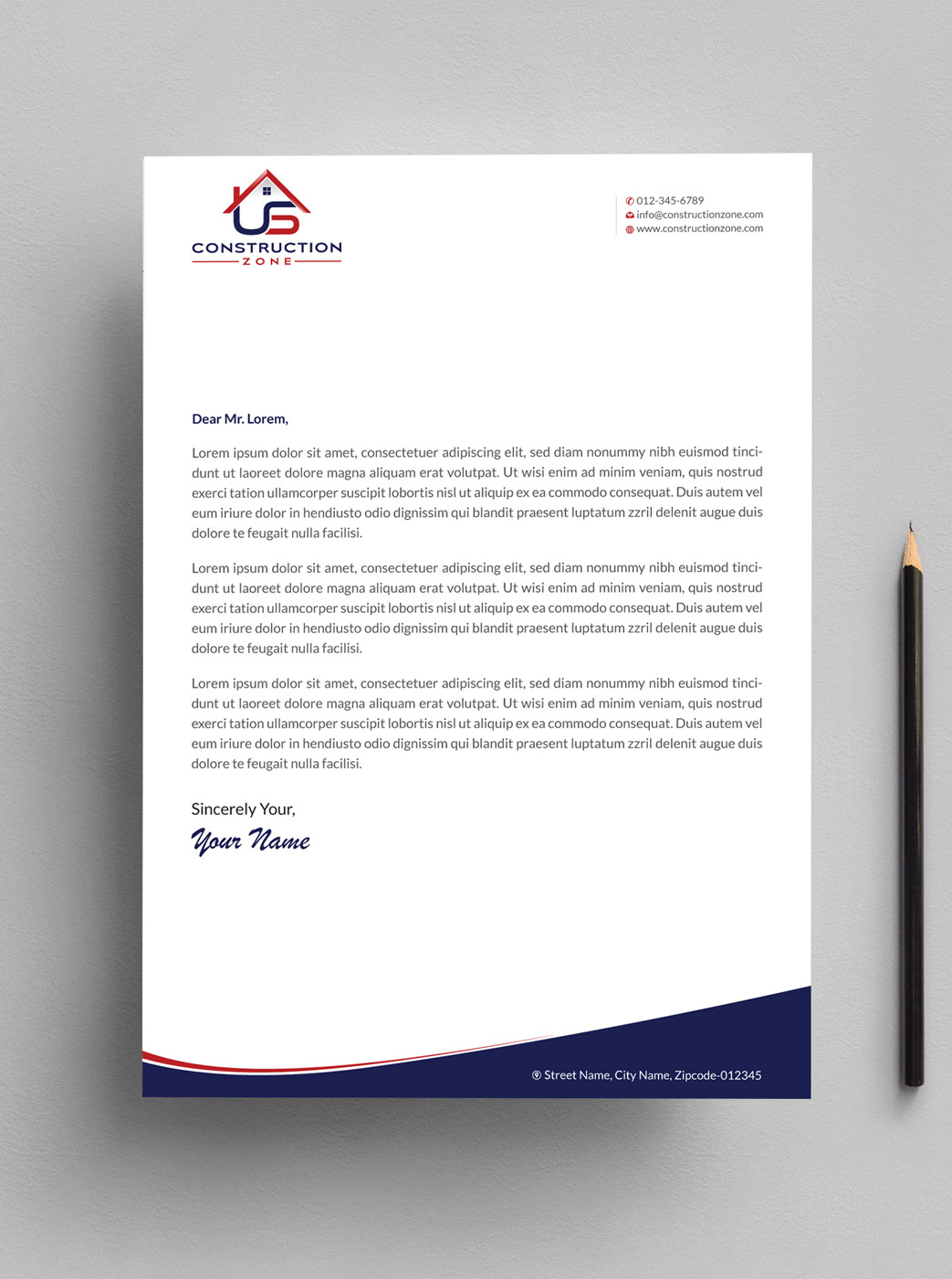 Design En-Tête par Infinitive Technology pour US Construction Zone, Inc.  | Design #20045946
