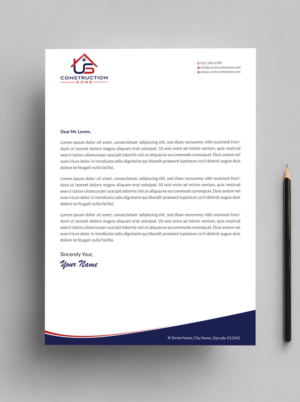 Diseño de Membrete por Infinitive Technology para US Construction Zone, Inc.  | Diseño: #20045946
