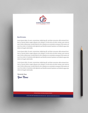 Diseño de Membrete por Infinitive Technology para US Construction Zone, Inc.  | Diseño: #20045947