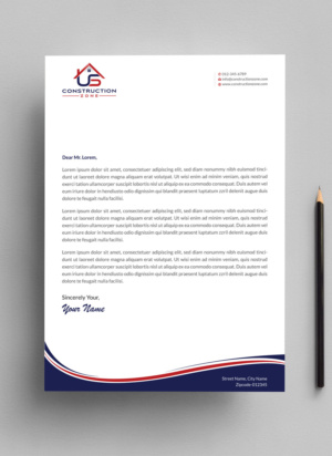 Diseño de Membrete por Infinitive Technology para US Construction Zone, Inc.  | Diseño: #20045951