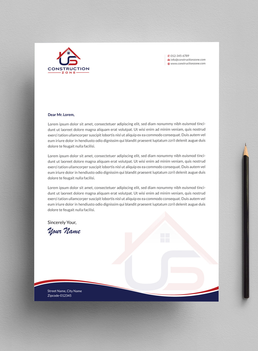 Design En-Tête par Infinitive Technology pour US Construction Zone, Inc.  | Design #20045952