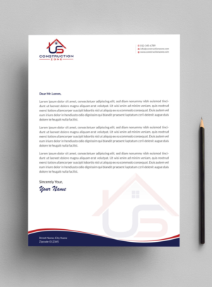 Diseño de Membrete por Infinitive Technology para US Construction Zone, Inc.  | Diseño: #20045952