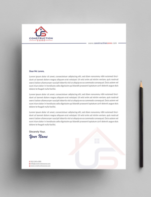 Letterhead Design by Infinitive Technology for US Construction Zone, Inc.  | Design: #20045954