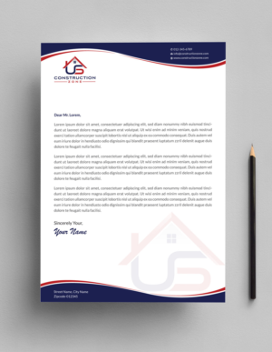 Diseño de Membrete por Infinitive Technology para US Construction Zone, Inc.  | Diseño: #20045959