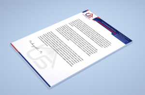 Letterhead Design by Petter Goms for US Construction Zone, Inc.  | Design: #20045311