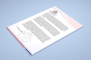 Letterhead Design by Petter Goms for US Construction Zone, Inc.  | Design: #20047816