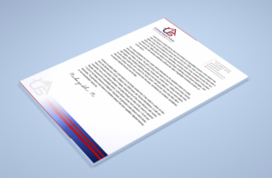 Letterhead Design by Petter Goms for US Construction Zone, Inc.  | Design: #20048750