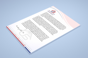 Letterhead Design by Petter Goms for US Construction Zone, Inc.  | Design: #20053052