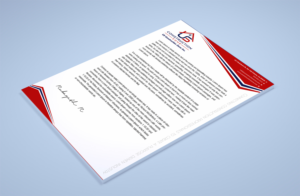 Letterhead Design by Petter Goms for US Construction Zone, Inc.  | Design: #20053087