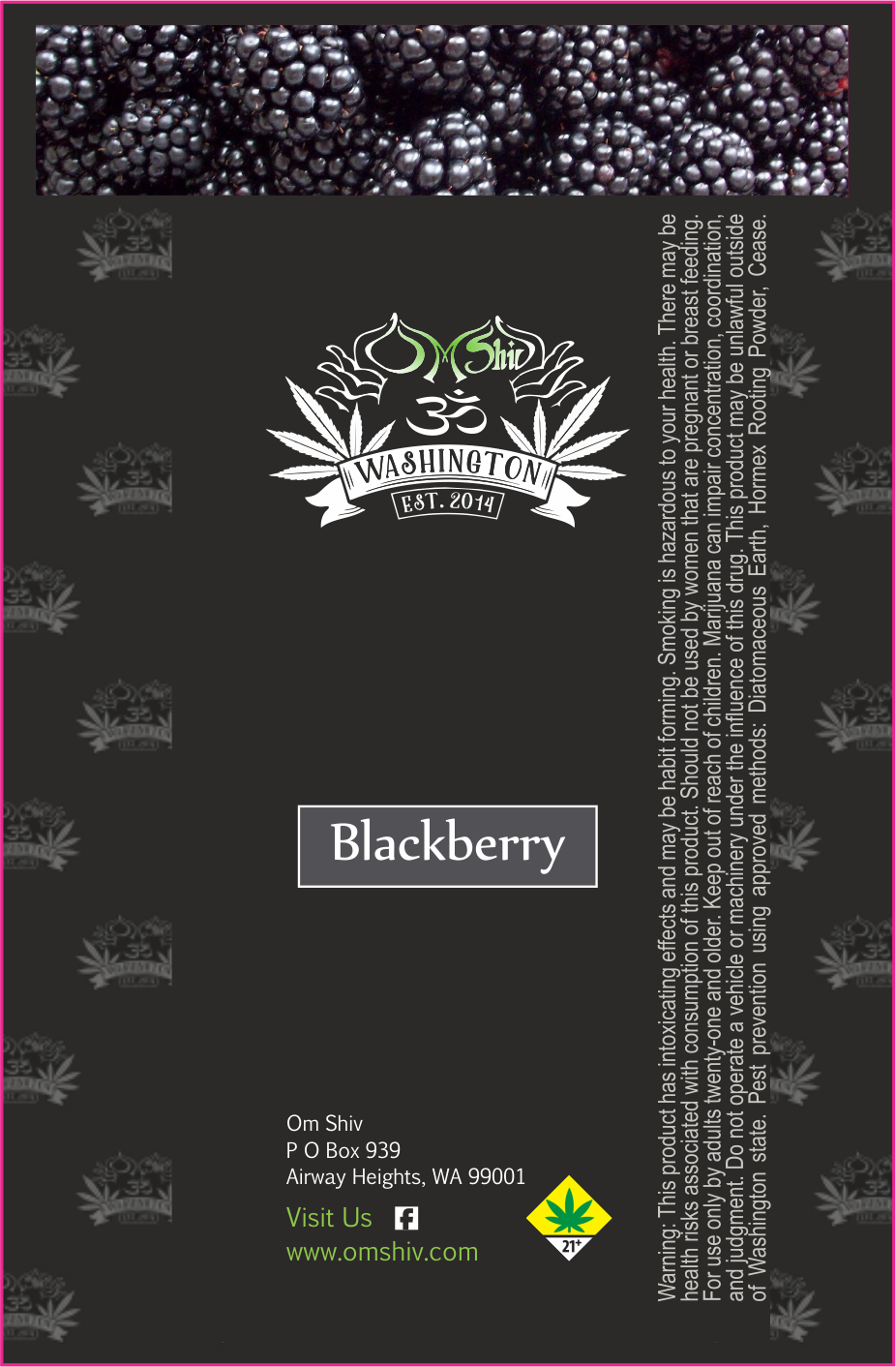 Label Design by Pint & Promotional Projects for Om Shiv | Design #20064664