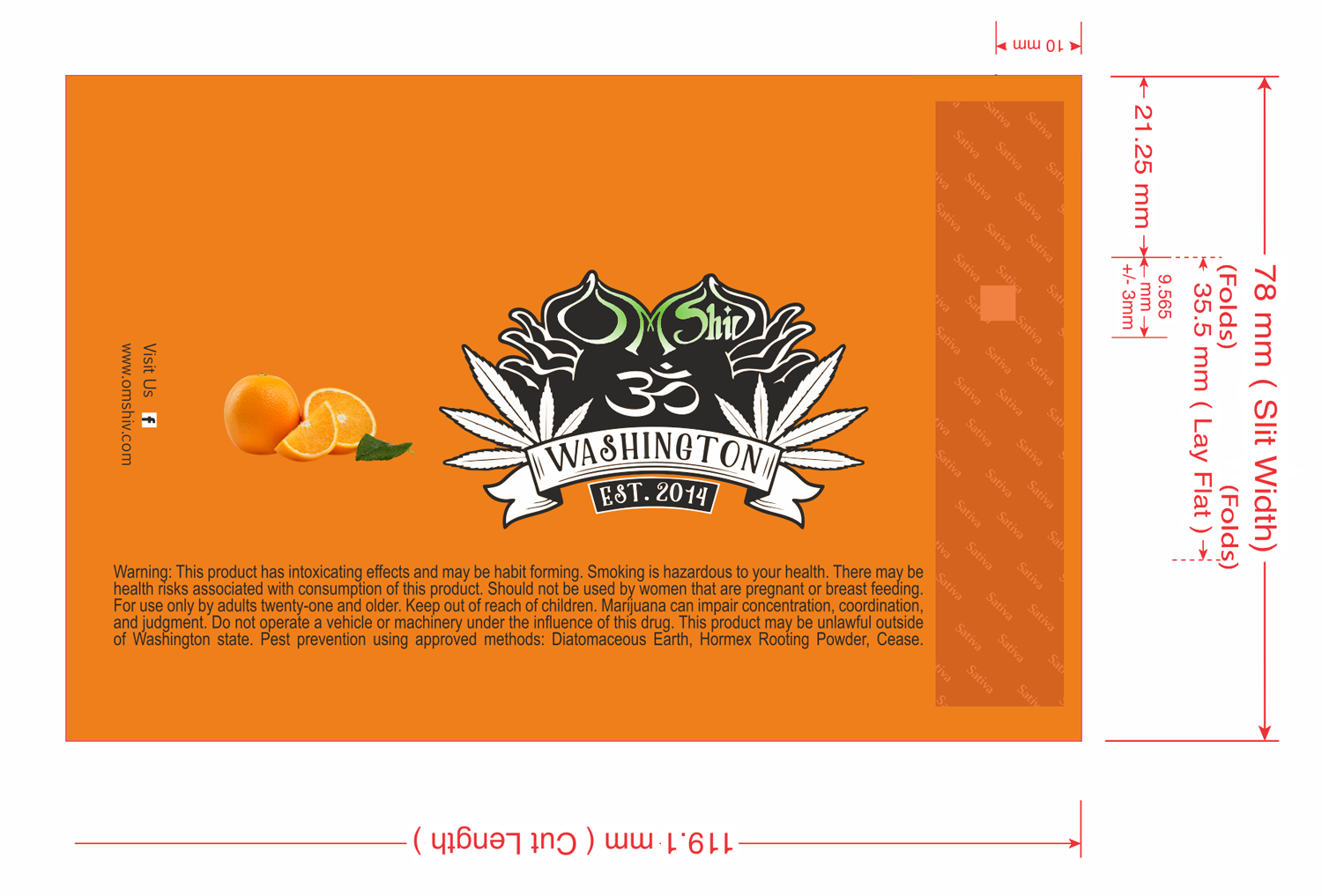 Label Design by Pint & Promotional Projects for Om Shiv | Design #20067772