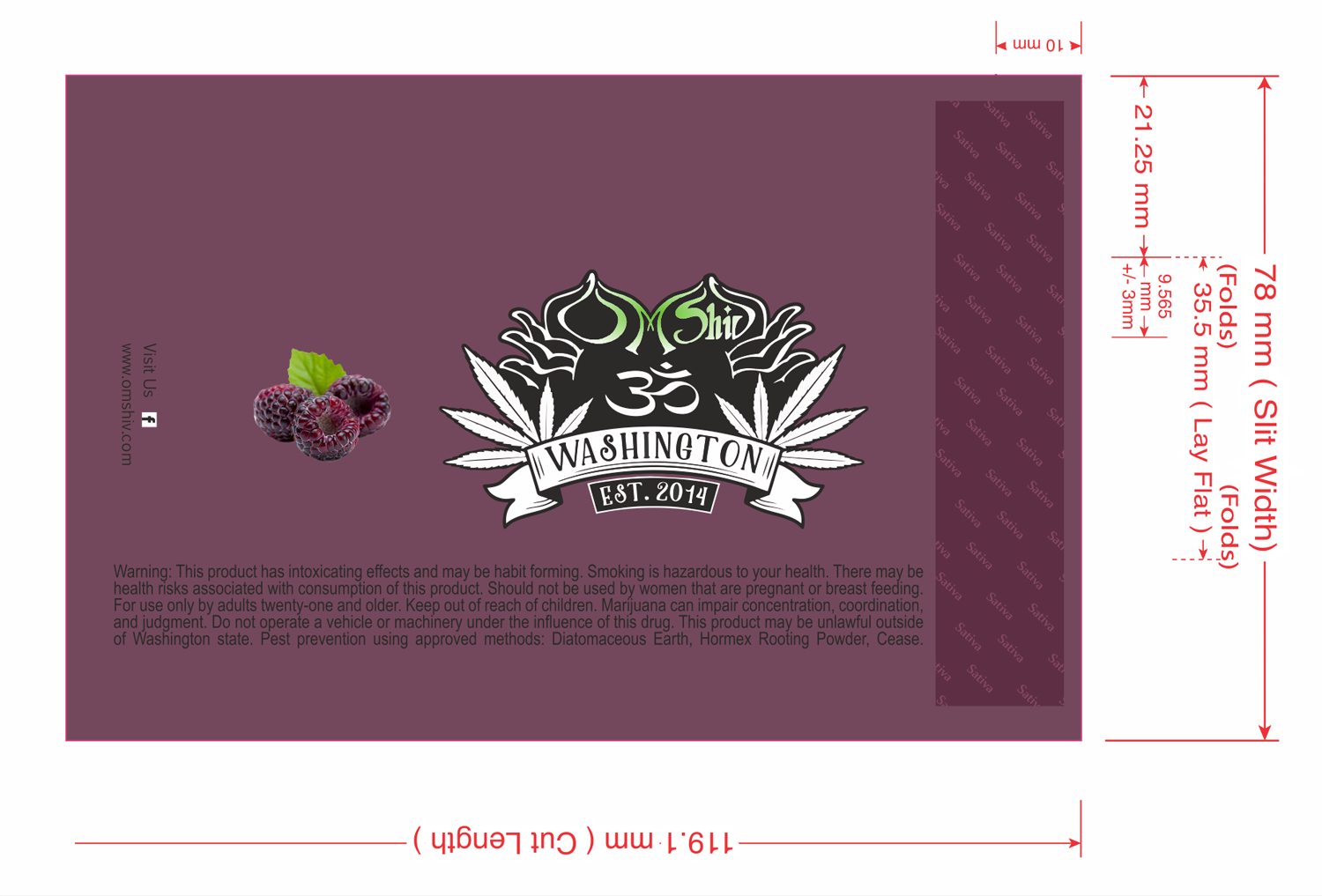 Label Design by Pint & Promotional Projects for Om Shiv | Design #20067774