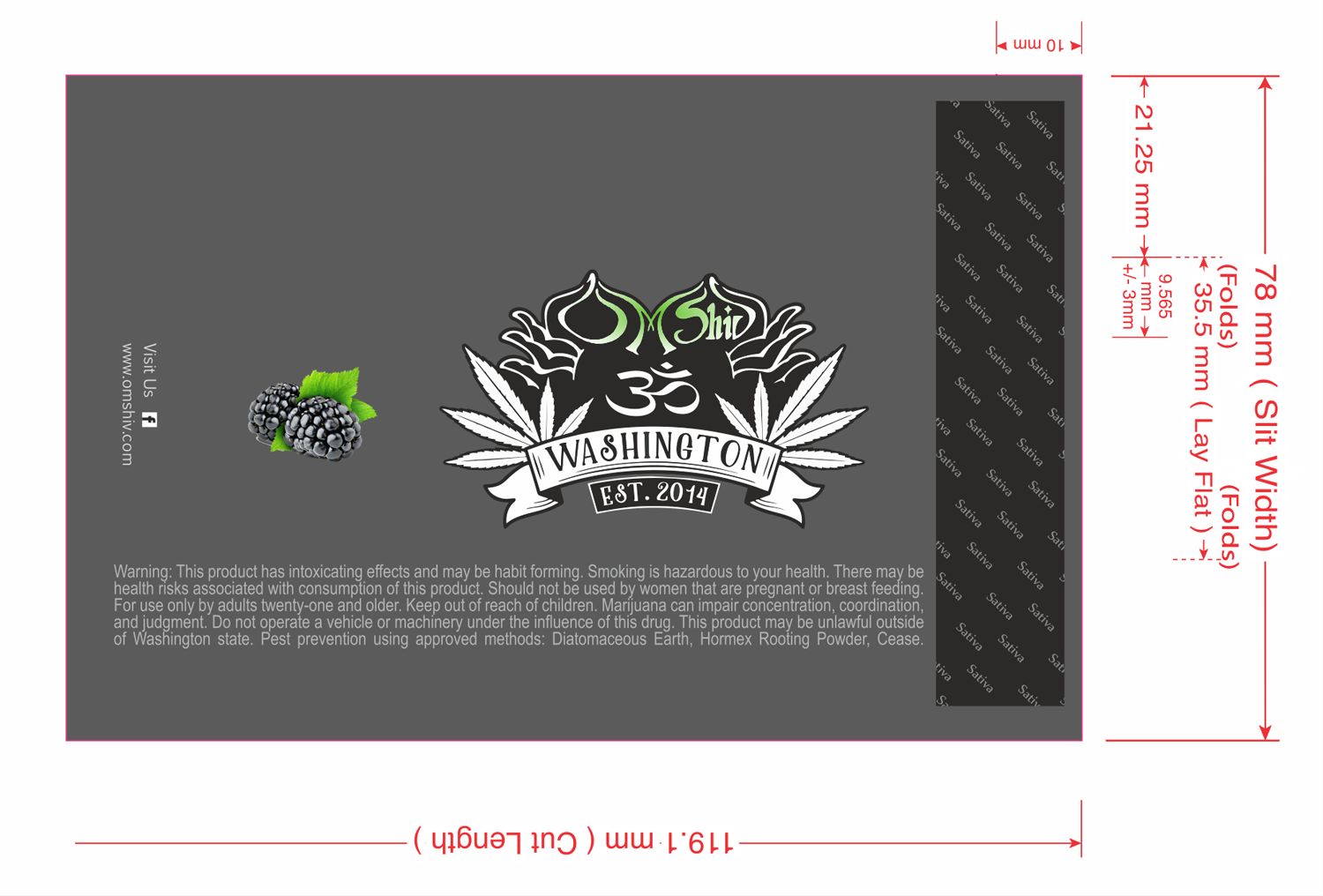 Label Design by Pint & Promotional Projects for Om Shiv | Design #20069584