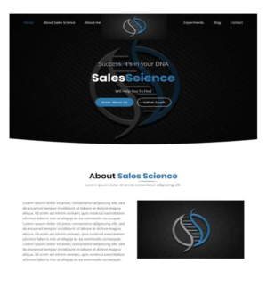 Web Design par madD pour Sales Science LLC. | Design : #20090209