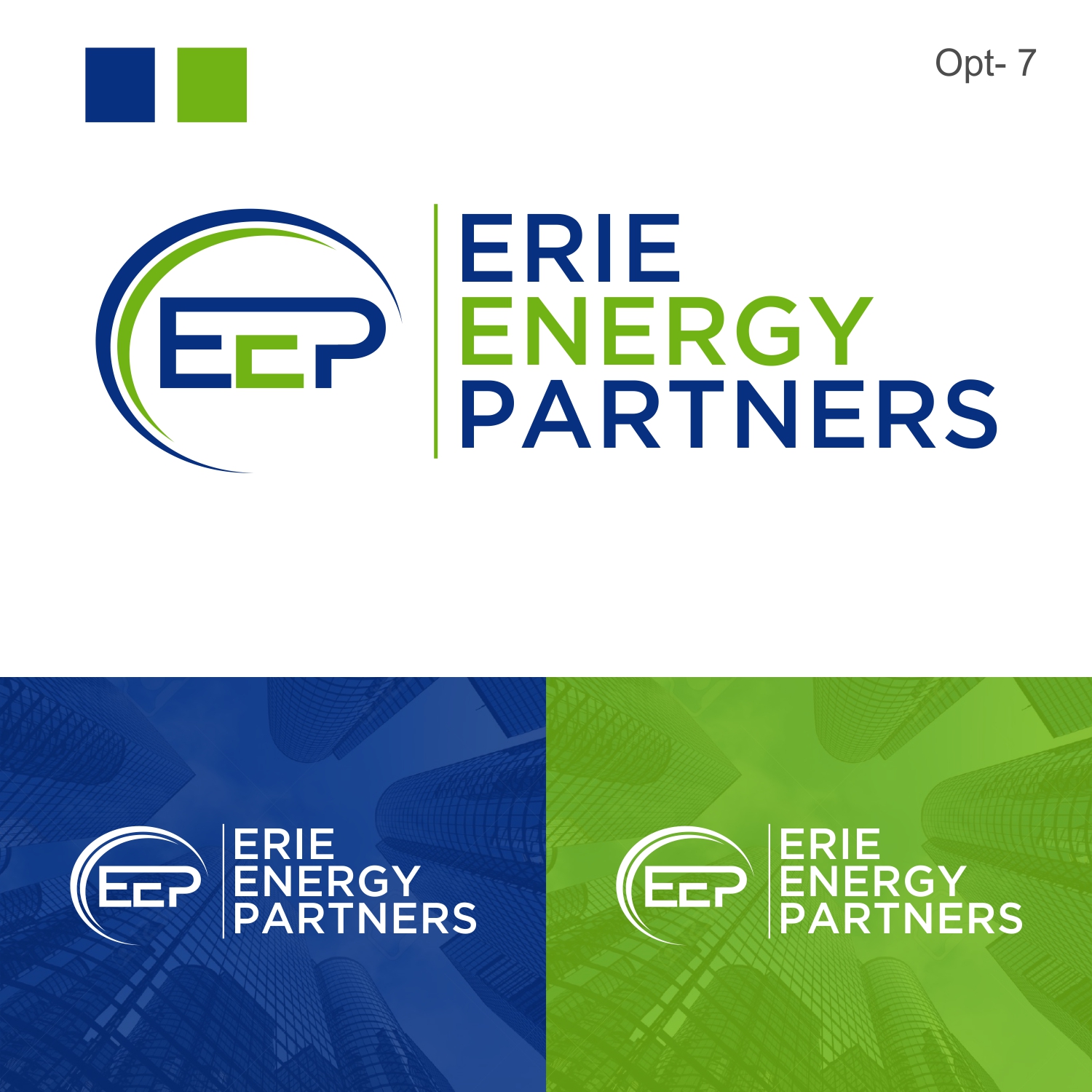 Logo Design by R Graphic for Erie Energy Partners LLC | Design #20087556