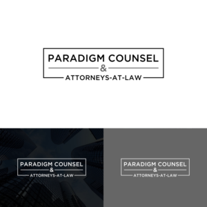 Paradigm Counsel & Attorneys-at-Law | Logo Design by R Graphic