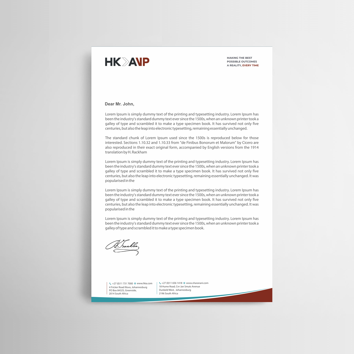 Letterhead Design by Infinitive Technology for this project | Design #20065125