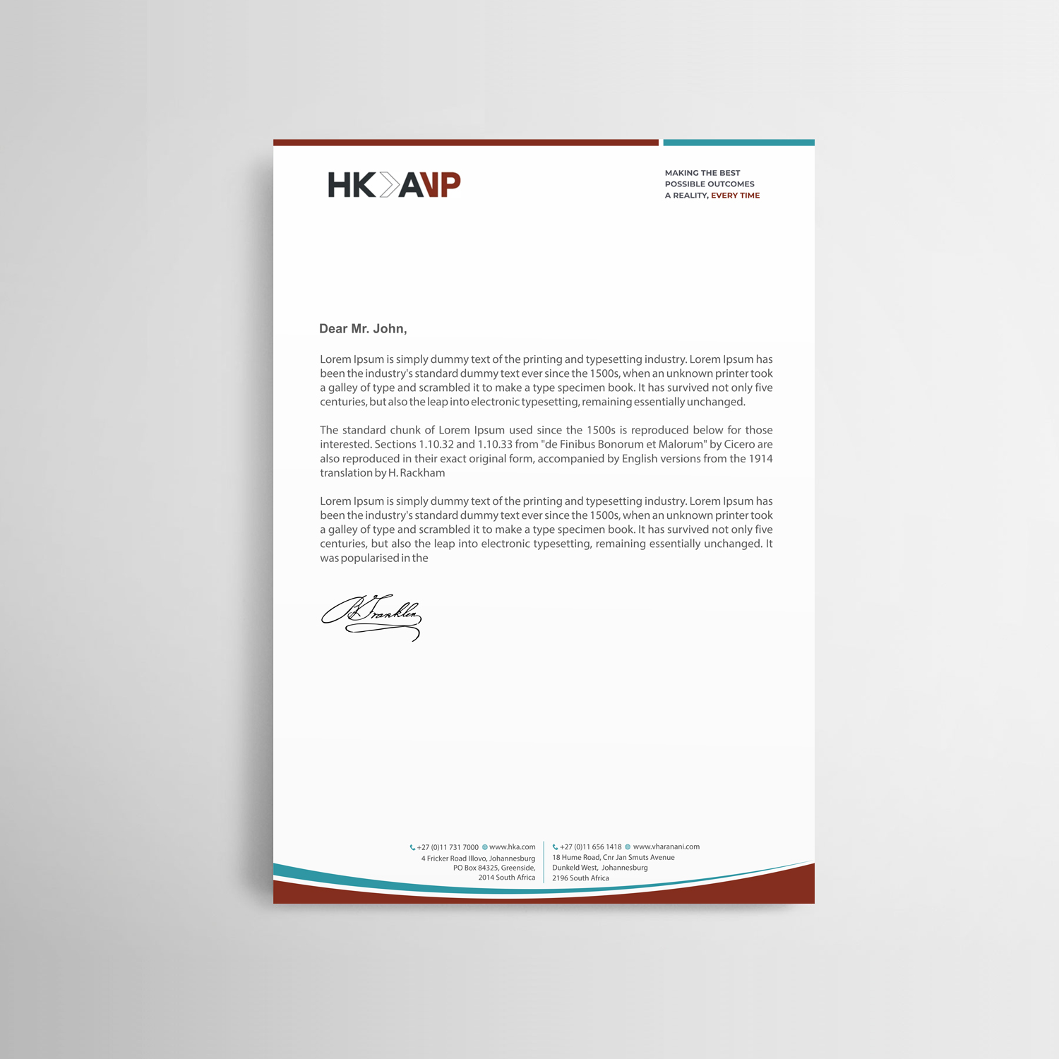 Letterhead Design by Infinitive Technology for this project | Design #20065127
