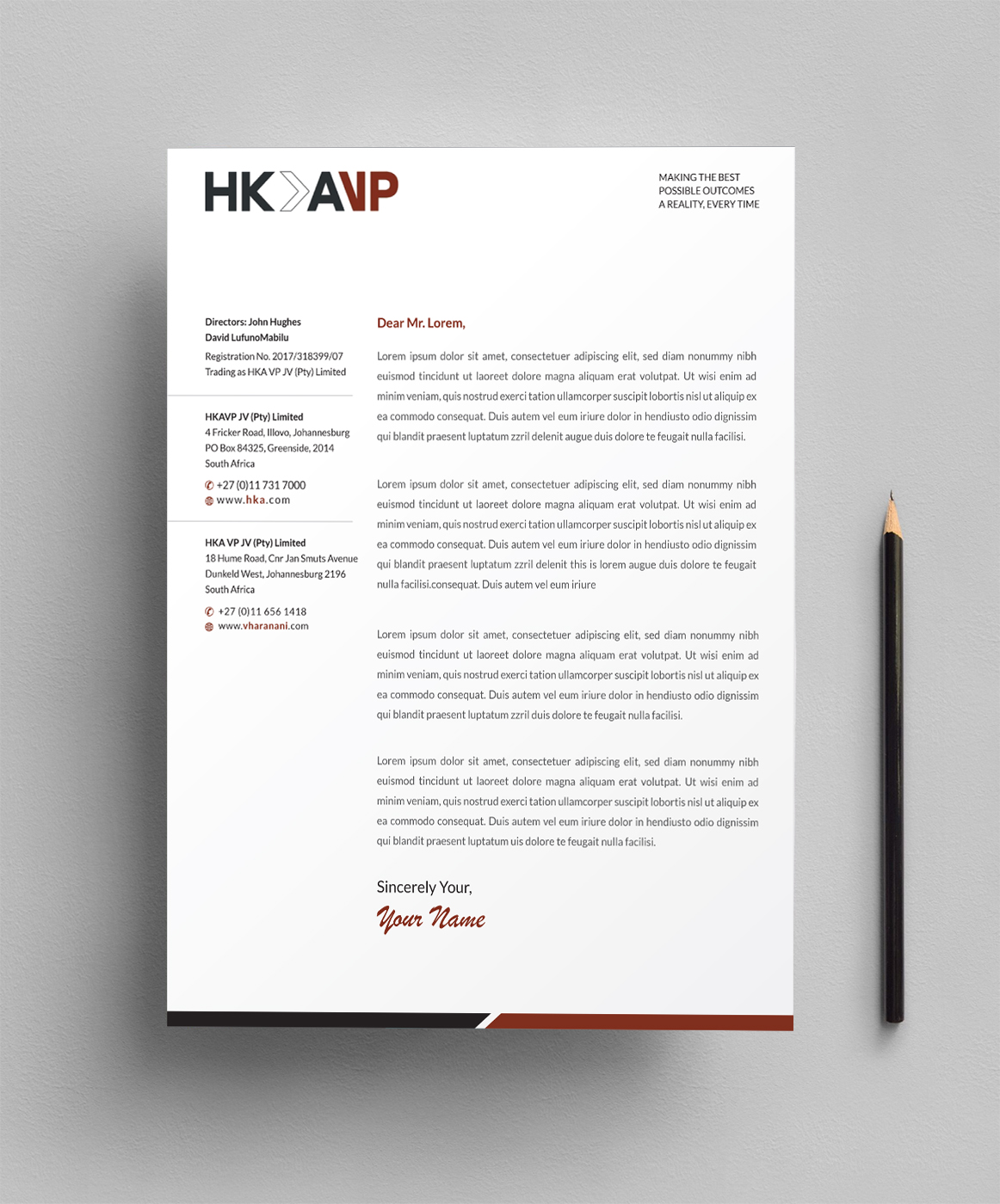 Letterhead Design by Infinitive Technology for this project | Design #20066327