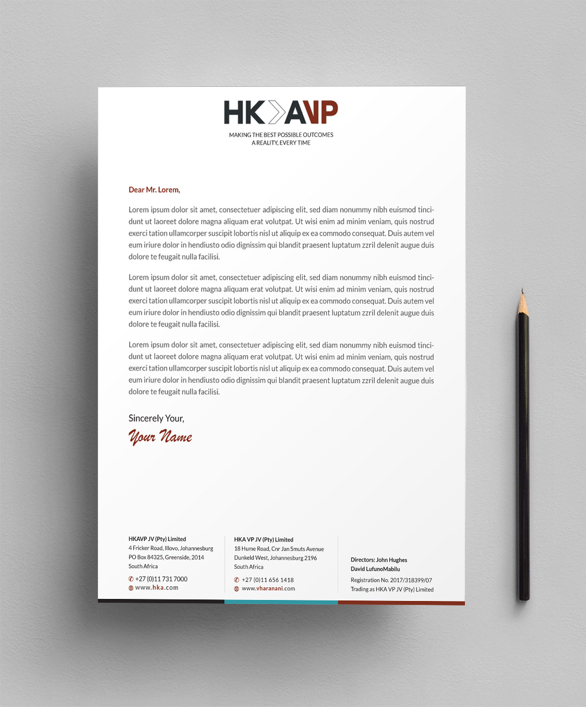 Letterhead Design by Infinitive Technology for this project | Design #20066328