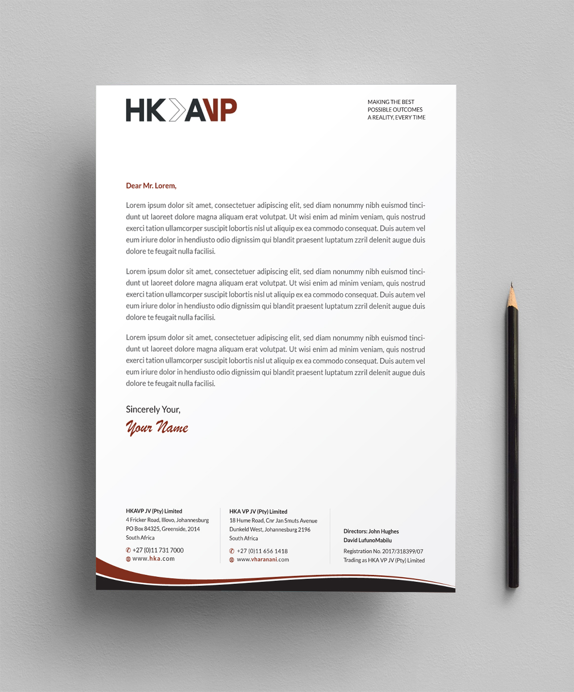Letterhead Design by Infinitive Technology for this project | Design #20066329