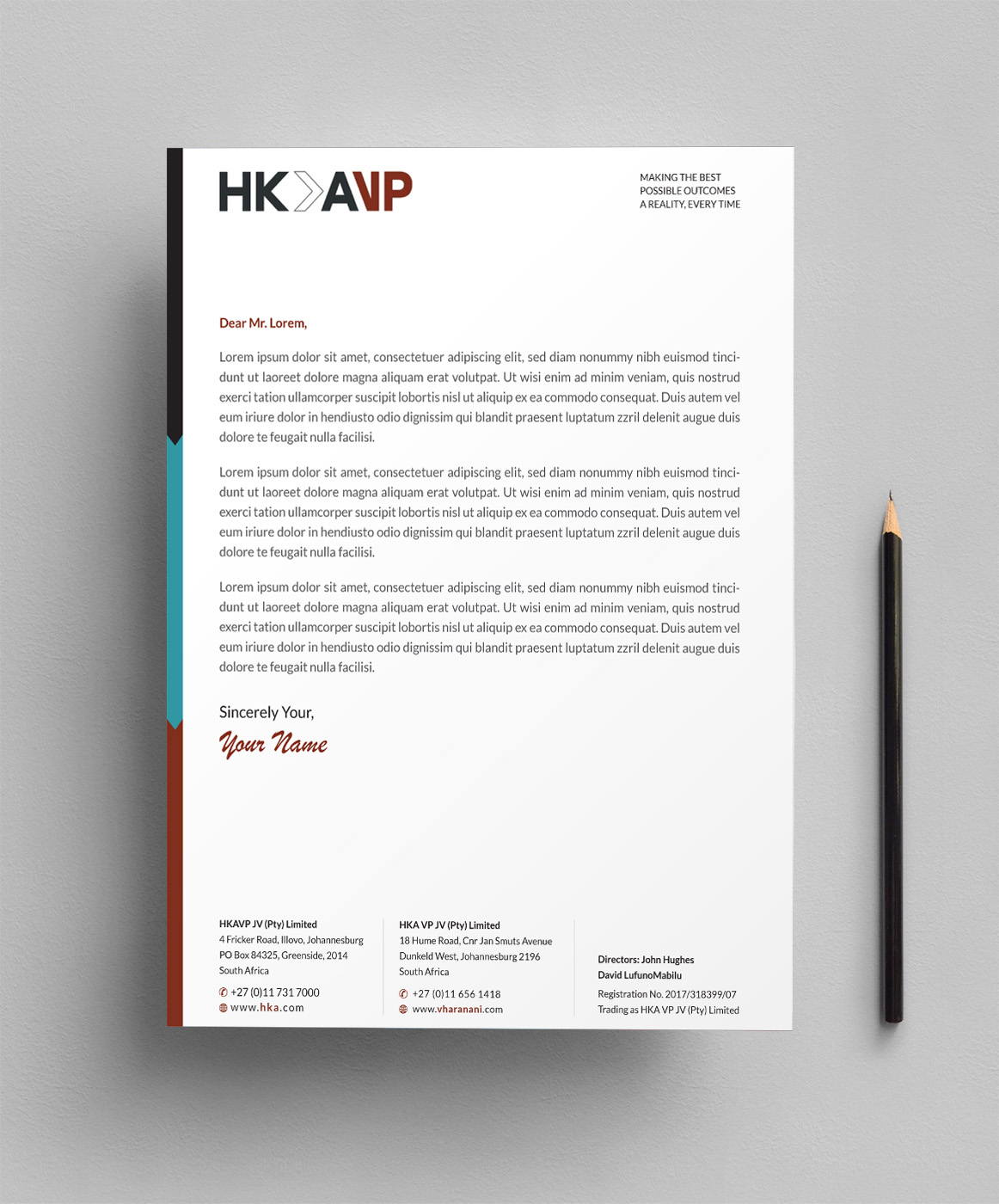 Letterhead Design by Infinitive Technology for this project | Design #20066334