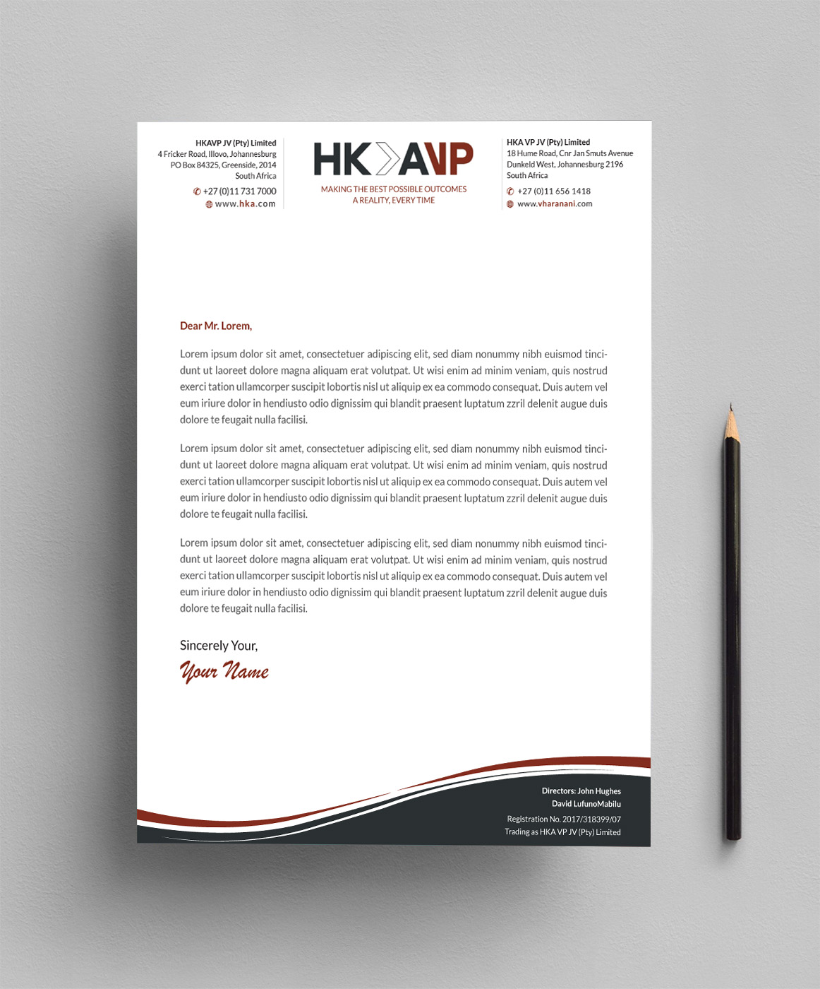 Letterhead Design by Infinitive Technology for this project | Design #20066337
