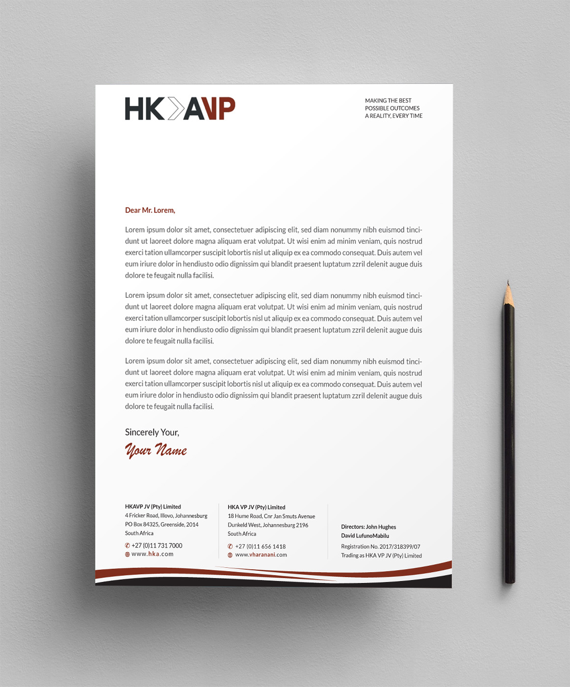 Letterhead Design by Infinitive Technology for this project | Design #20066344