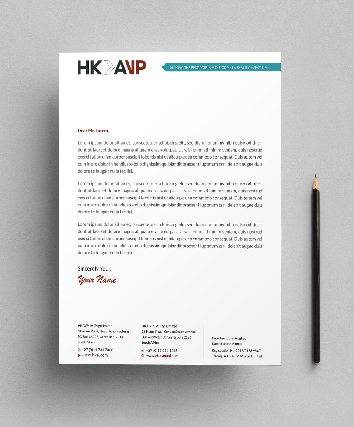 Letterhead Design by Infinitive Technology for this project | Design #20066345