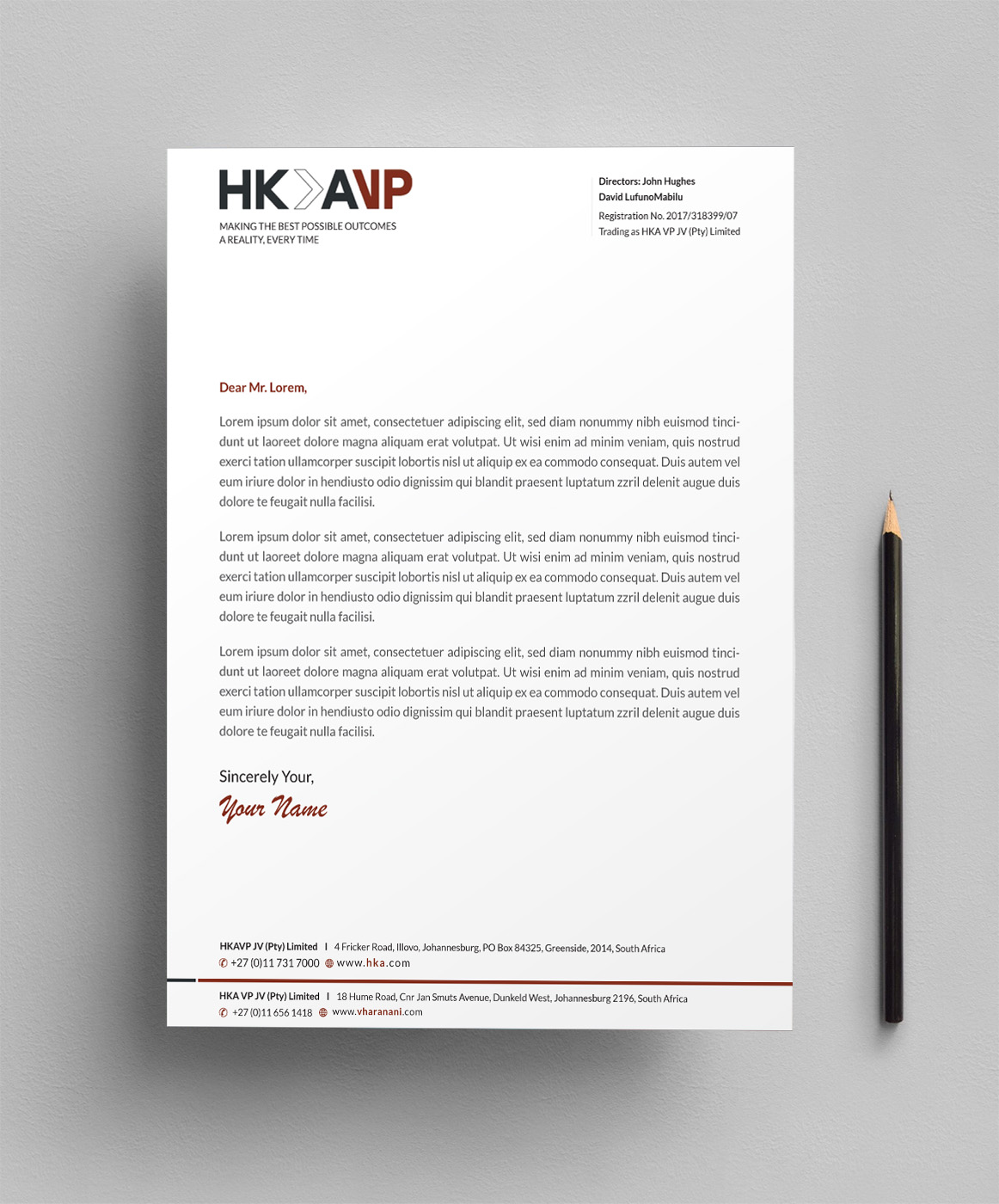 Letterhead Design by Infinitive Technology for this project | Design #20066349
