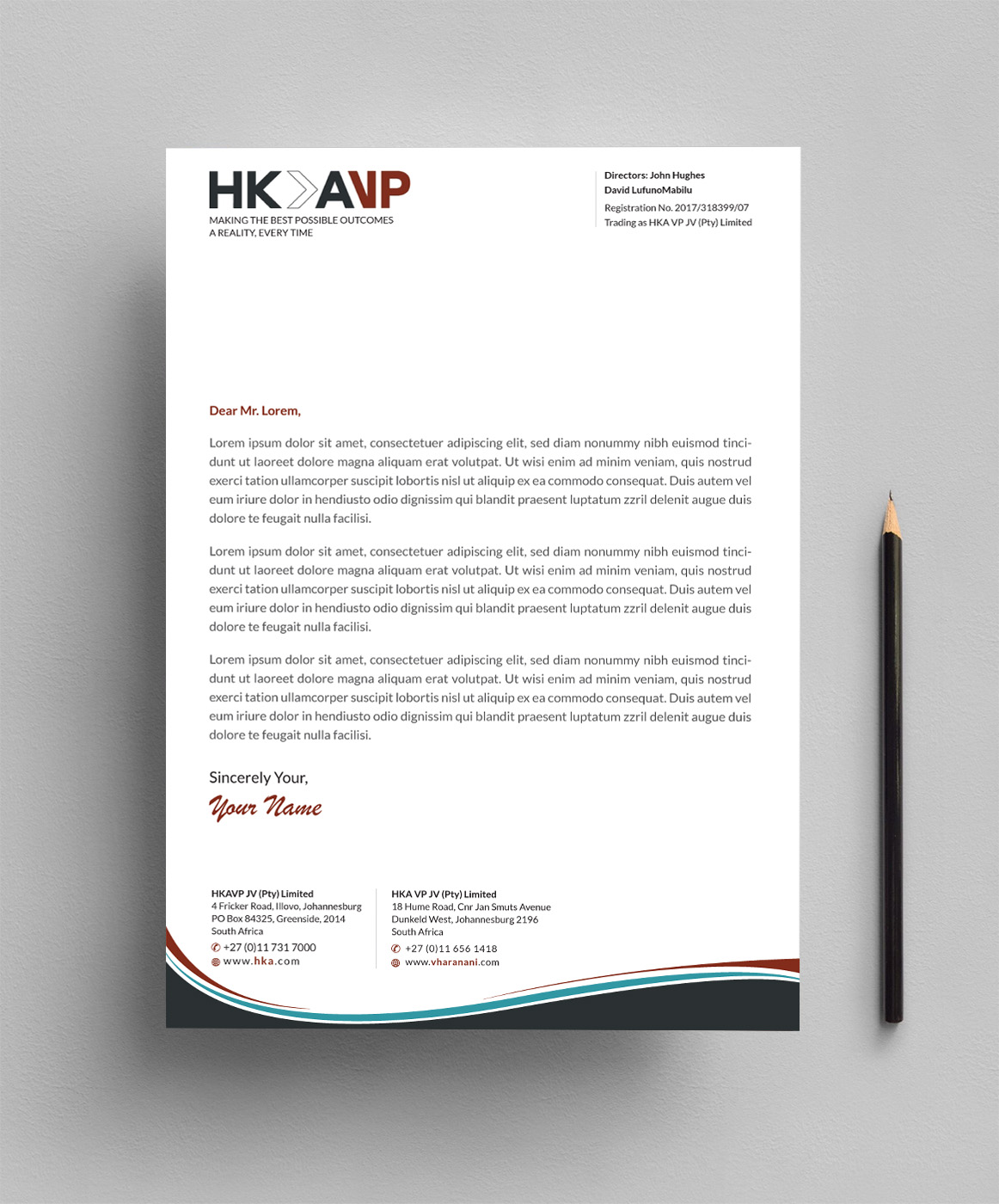 Letterhead Design by Infinitive Technology for this project | Design #20066357