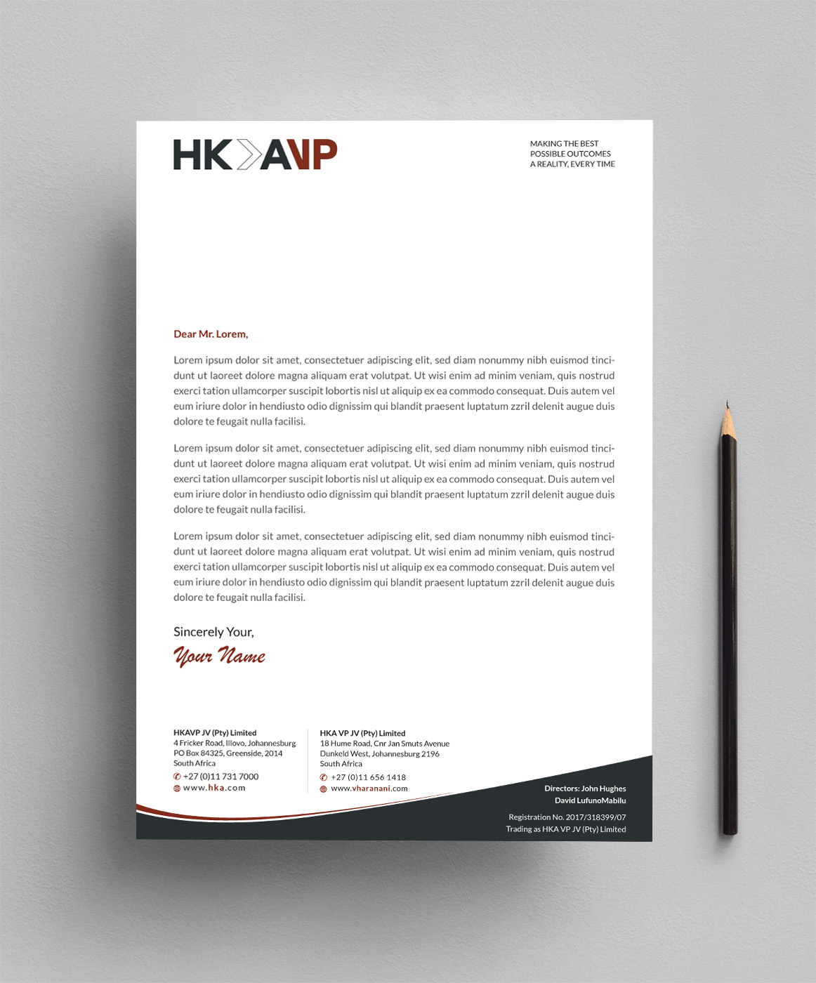 Letterhead Design by Infinitive Technology for this project | Design #20066358