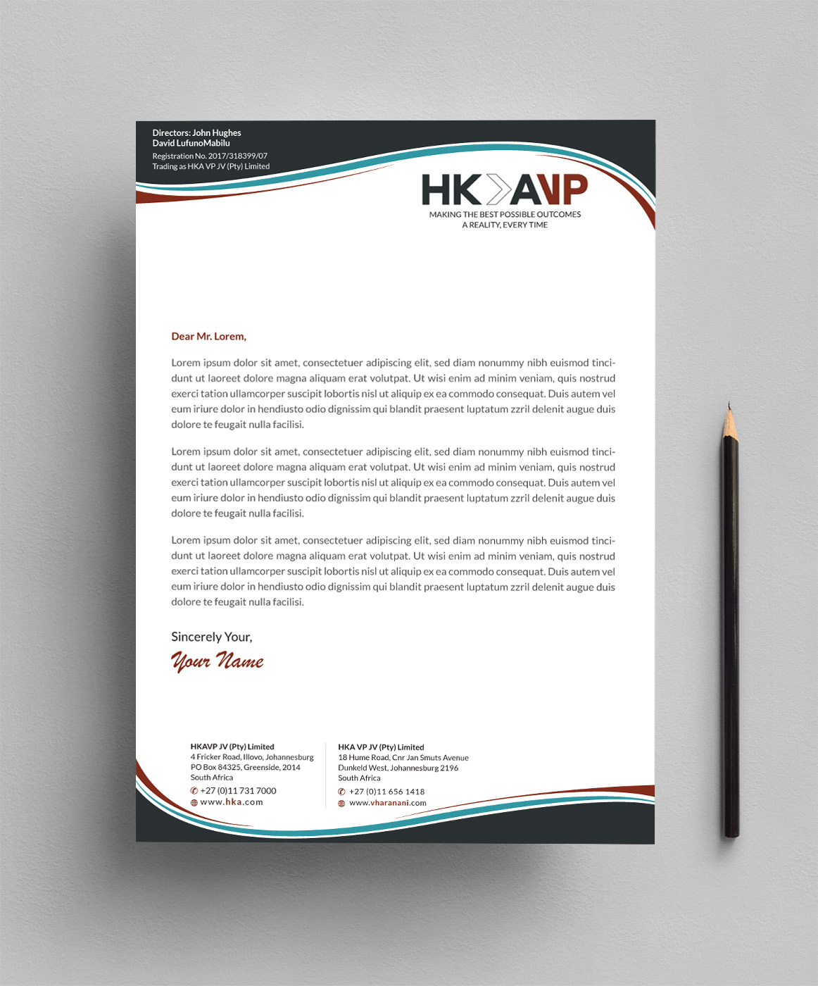 Letterhead Design by Infinitive Technology for this project | Design #20066359