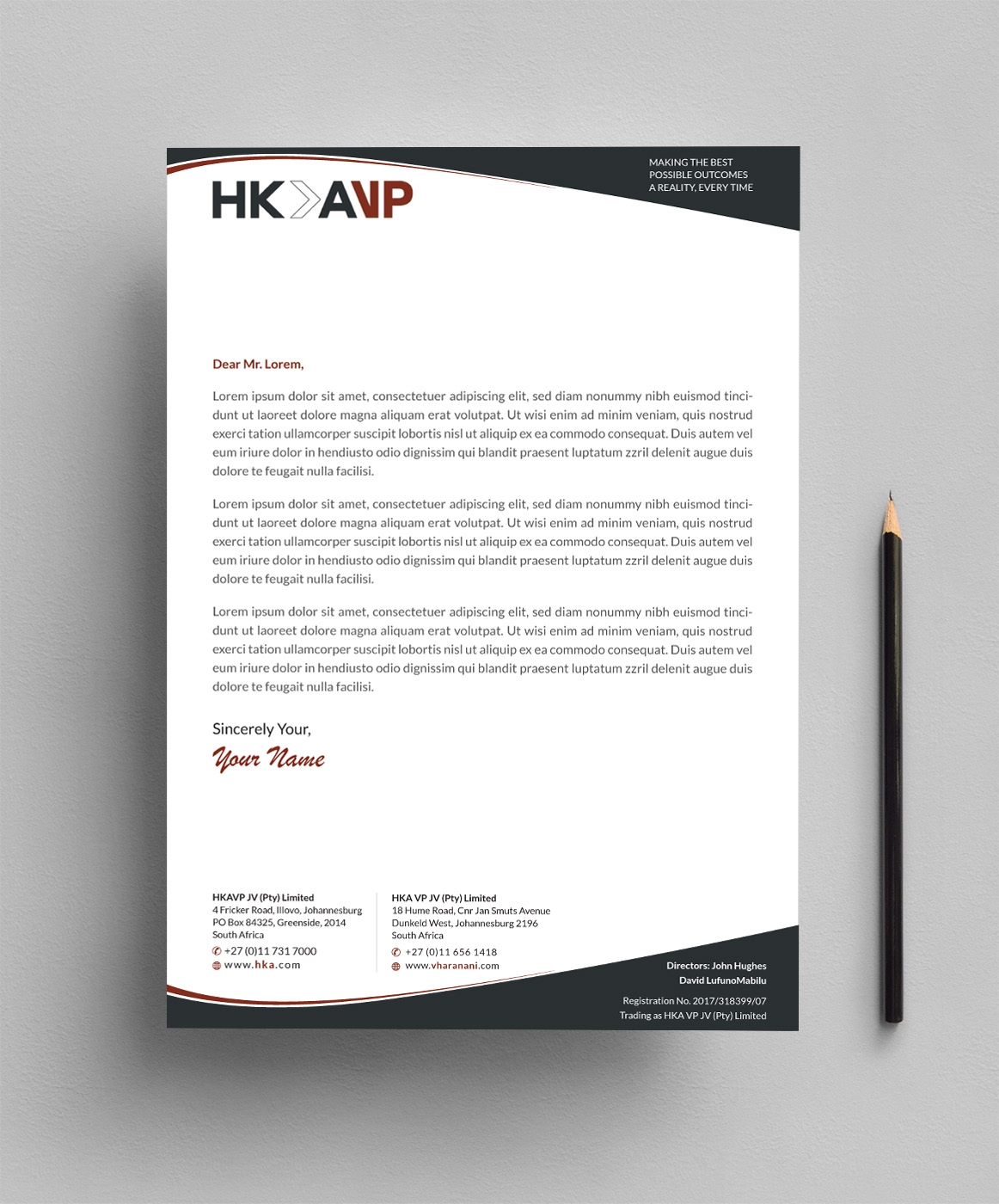 Letterhead Design by Infinitive Technology for this project | Design #20066360