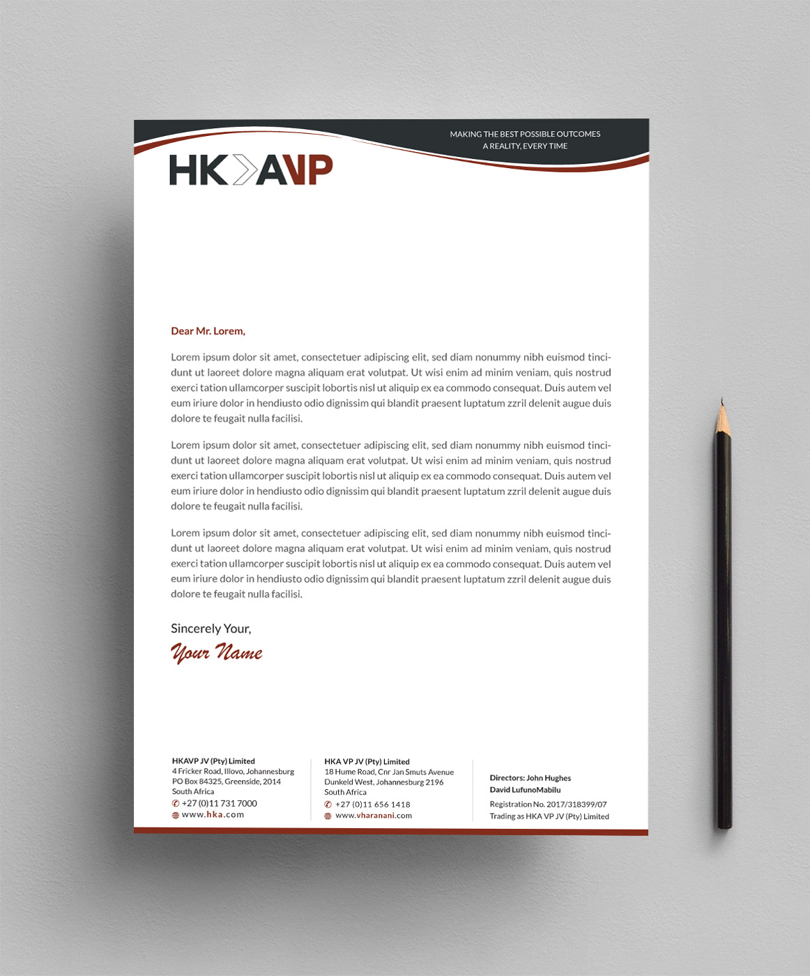 Letterhead Design by Infinitive Technology for this project | Design #20066364