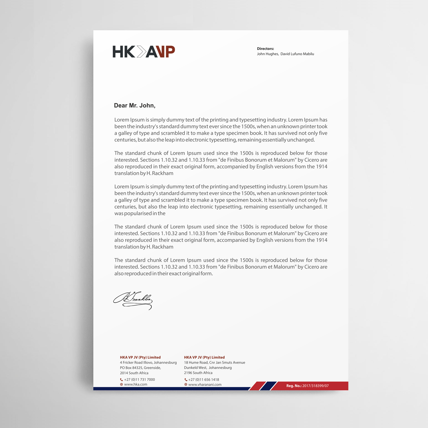 Letterhead Design by Infinitive Technology for this project | Design #20067120